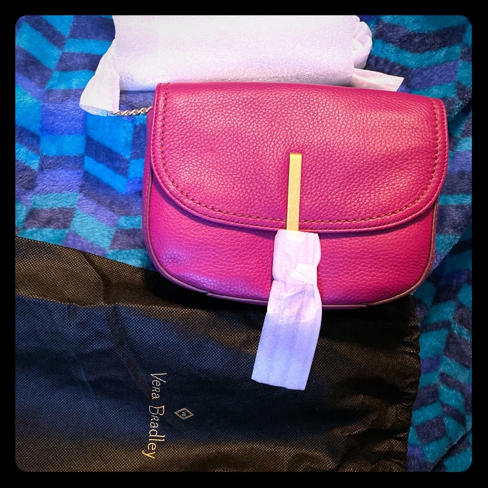 Vera Bradley leather crossbody